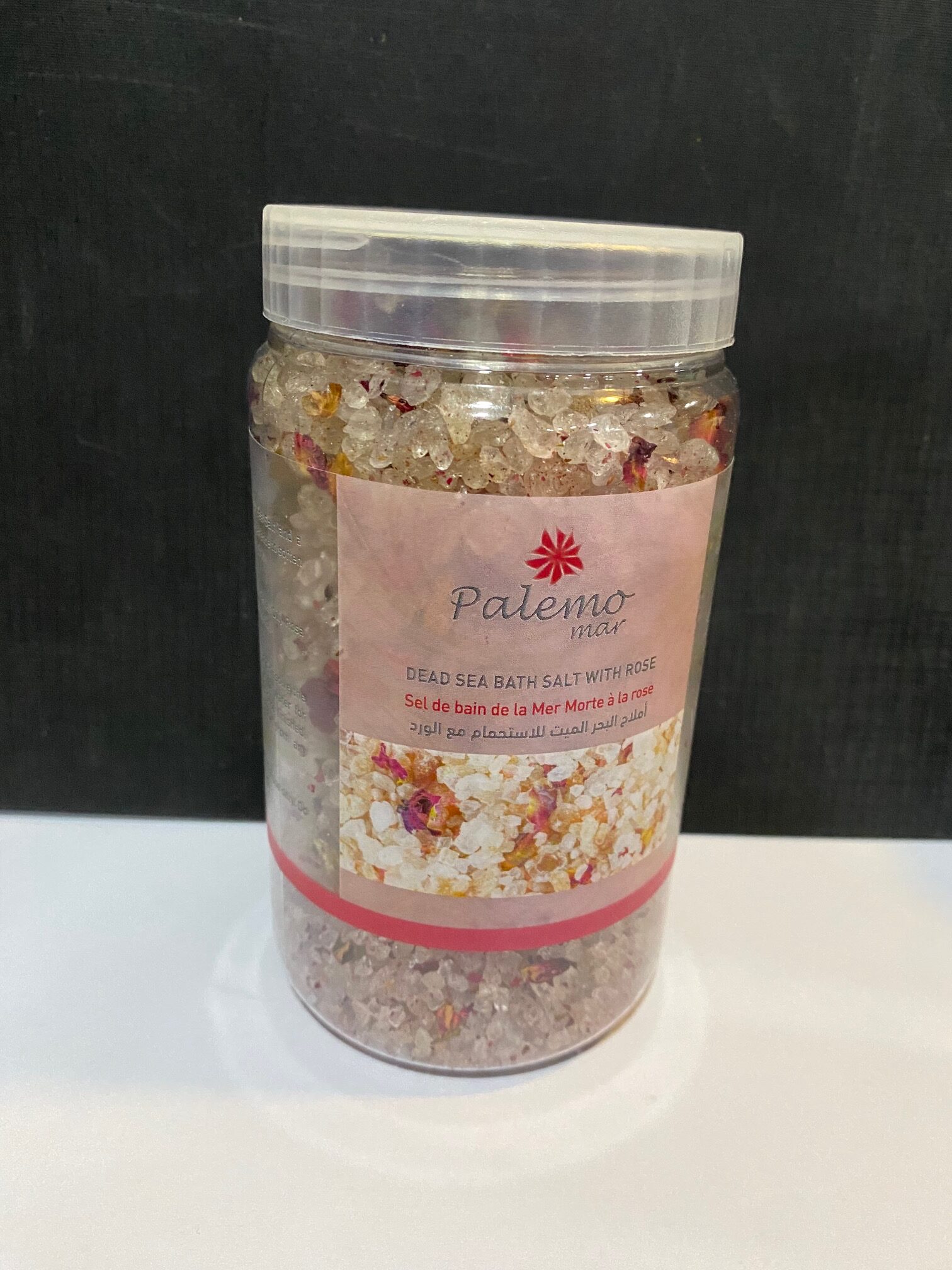 DEAD SEA BATH SALT WITH ROSE-500gm