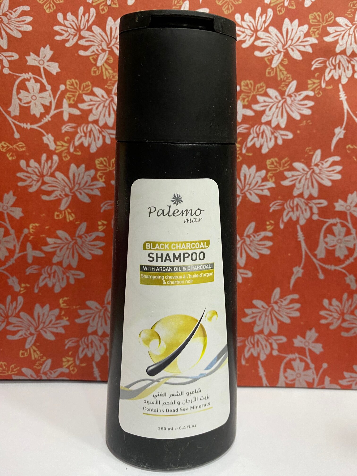 BLACK CHARCOLA SHAMPOO WITH ARGAN OIL & CHARCOAL