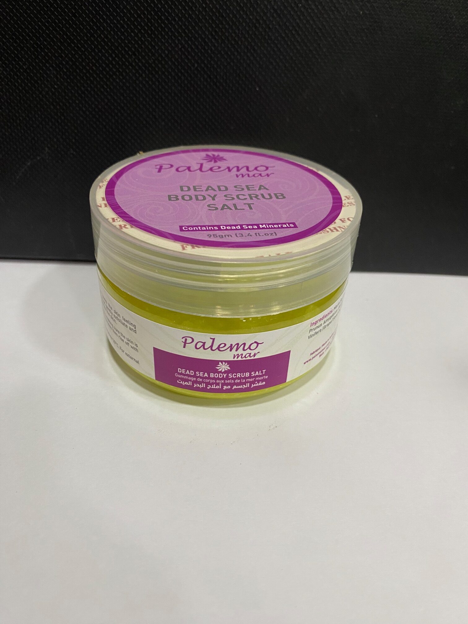 BODY SCRUB SALT- LEMON