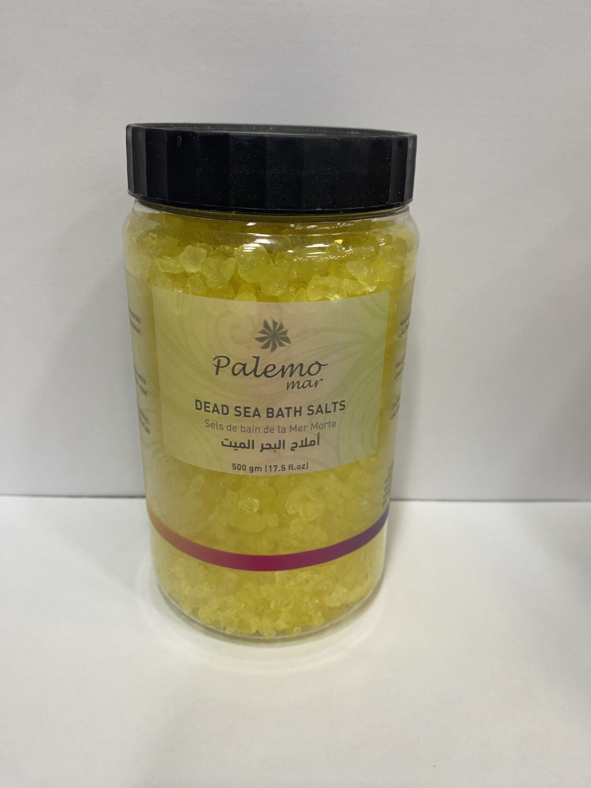 DEAD SEA BATH SALTS-LEMON